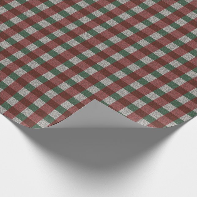 Papel De Presente Xmas Gingham 1940 (Ponta)