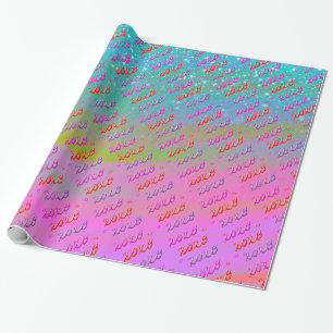 Papel De Presente XOXO no Unicórnio