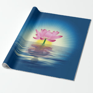Papel De Presente Yoga Lotus
