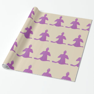 Papel De Presente Yoga, Sukhasana Wrapper Paper