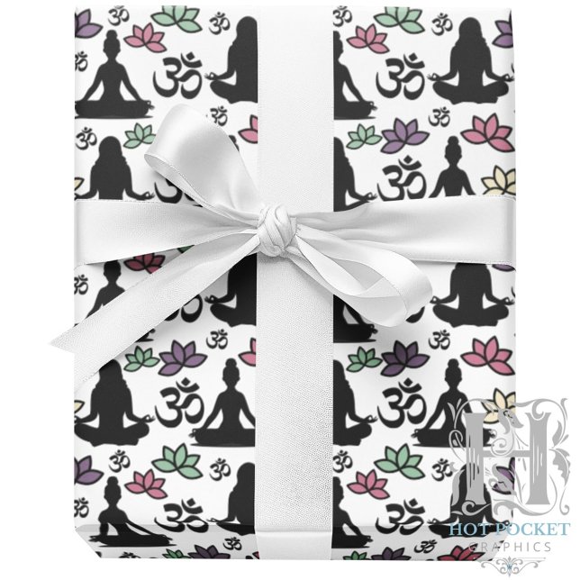 Papel De Presente Yoga Wrapping Paper (Criador carregado)