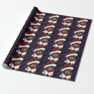 Papel De Presente Yorkie Poo