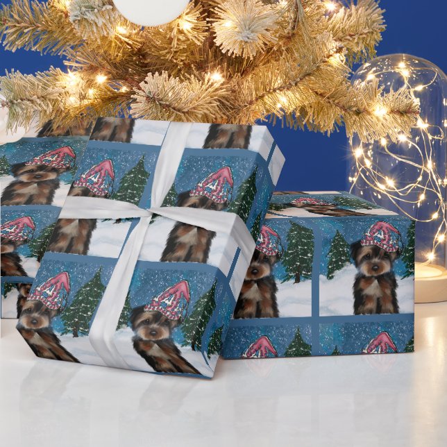 PAPEL DE PRESENTE YORKIE POO (Feriados)