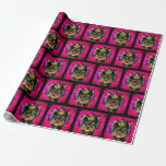 Papel De Presente Yorkie Poo<br><div class="desc">CUTE YORKIE POO ART</div>