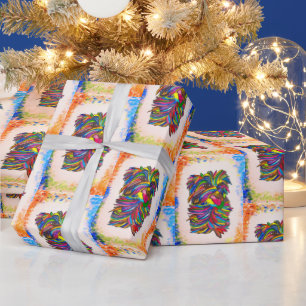 Papel De Presente Yorkshire Love BG Wraping Paper