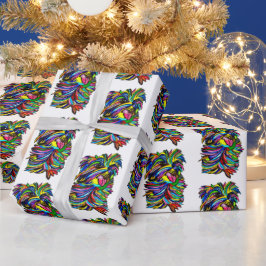 Papel De Presente Yorkshire Love Wraping Paper