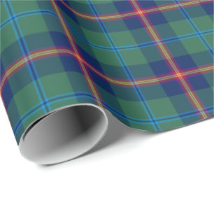 Papel De Presente Young Clan Tartan