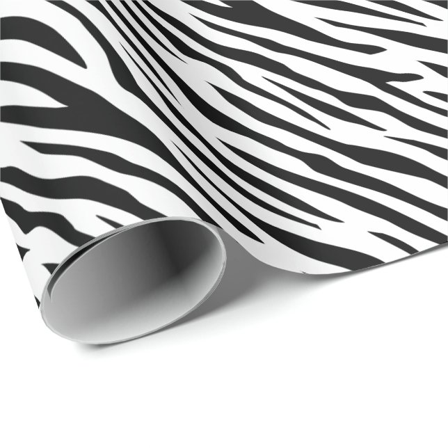 Papel De Presente Zebra (Ponta do rolo)
