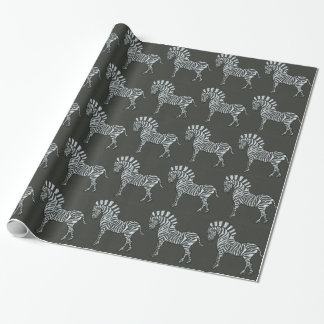 Papel De Presente Zebra