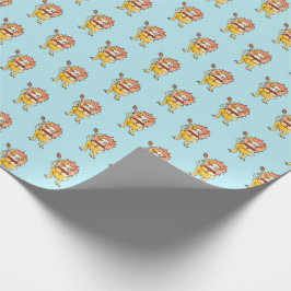 Papel De Presente Zodiac Leo