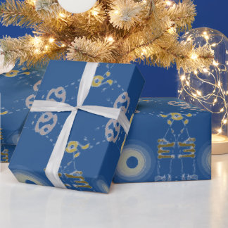 Papel De Presente Zodiac Signs Numerical Symbols 