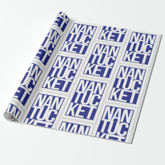 Papel de Quebra de Presente Nantucket