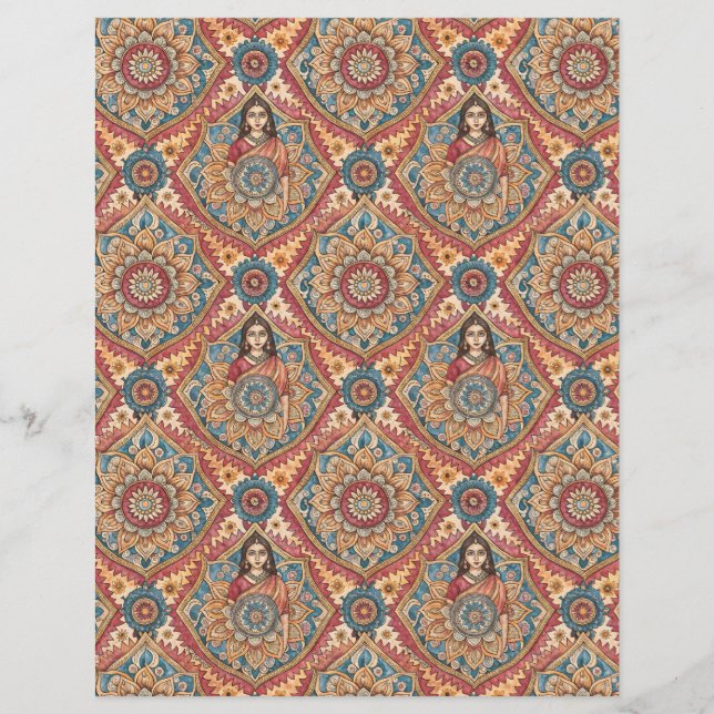 Papel de rascunho de dois lados para a Índia (Frente)