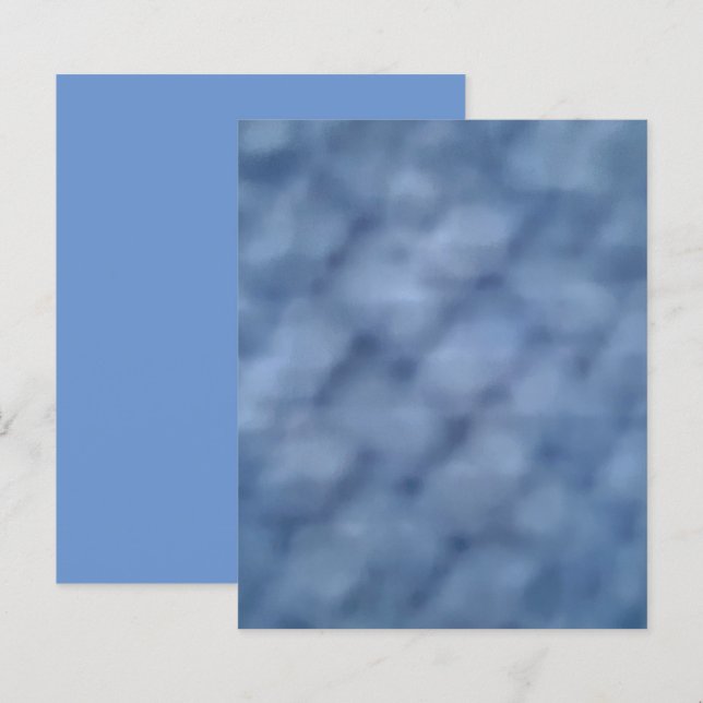 Papel de rascunho de fundo Blues movido (Frente/Verso)