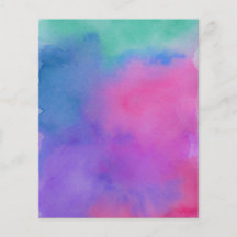 Papel de rascunho do artesanato de padrão de aquar