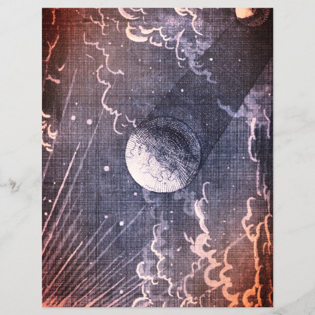 Papel de rascunho do universo místico celestial de (Frente)