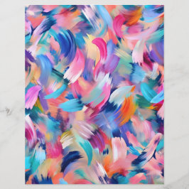 Papel de raspagem de pincéis cor-de-rosa