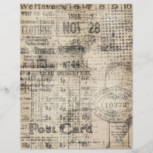 Papel de raspagem de vindima (1)