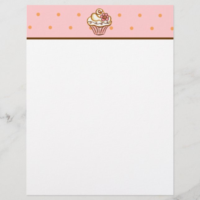 Papel de recebimento de cupcakes (Frente)