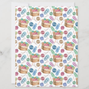 Papel de Recortes de Crochê