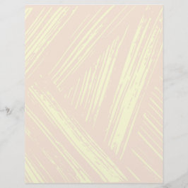 Papel de Scrapbook Abstrato Amarelo e Pêssego