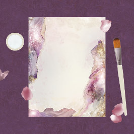 Papel de Scrapbook Aquarela Sonhadora