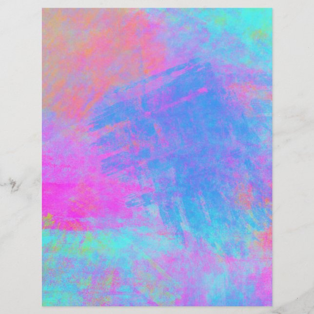 Papel de Scrapbook Bright Multicolor (Frente)