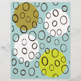 Papel de Scrapbook com Padrão de Círculo