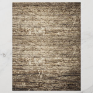 Papel de scrapbook com textura de madeira natural