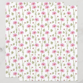 Papel de Scrapbook Cosmos