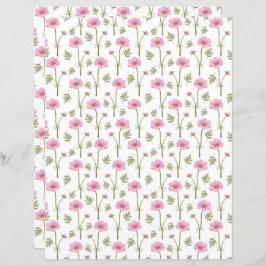 Papel de Scrapbook Cosmos