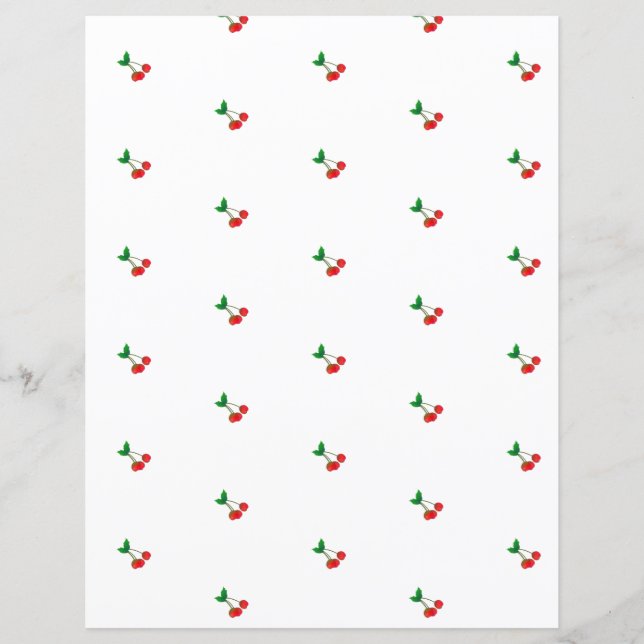 Papel de scrapbook de algodão (Frente)