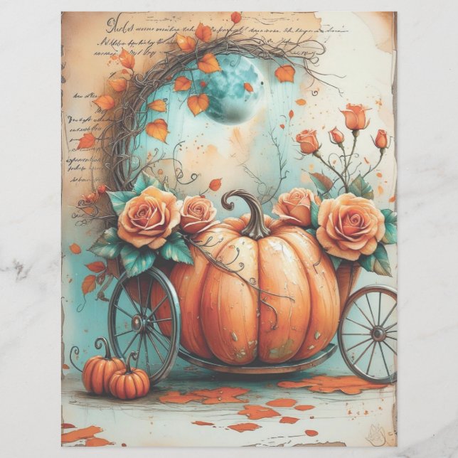 Papel de scrapbook de Artesanato de Halloween boni (Frente)