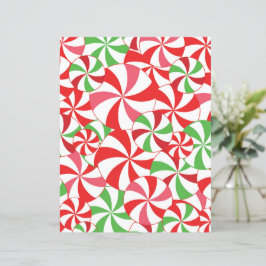Papel de Scrapbook de Cana de Açúcar de Natal