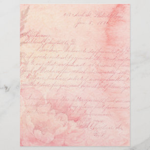 Papel de Scrapbook de Chique Rosa