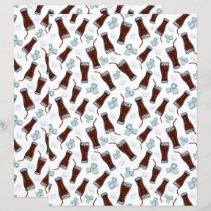 Papel de Scrapbook de Cola