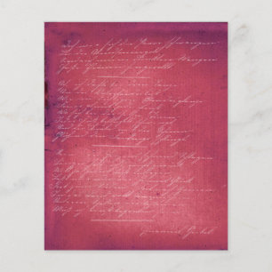 Papel de scrapbook de efêmera lindo