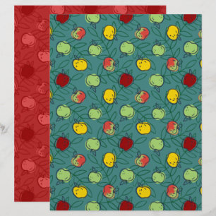 Papel de Scrapbook de Maçã