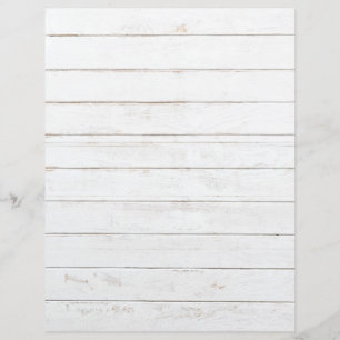 Papel de Scrapbook de Madeira Branca Envelhecida
