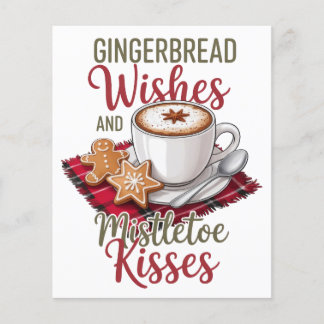 Papel de Scrapbook de Natal - Desejos de Pão de Me