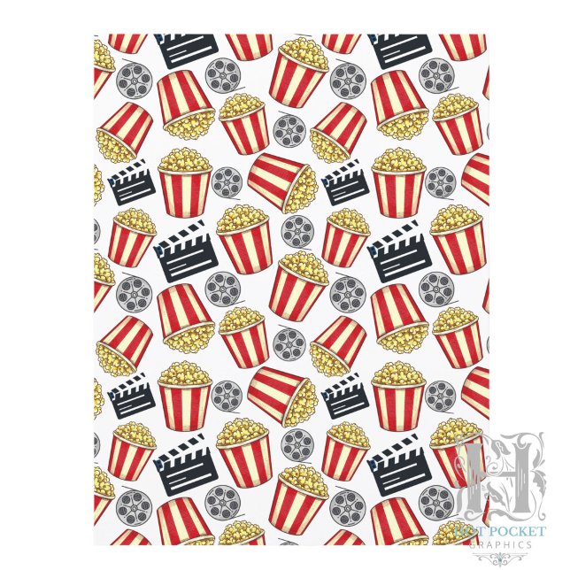 Papel de Scrapbook de Noite de Cinema (Criador carregado)