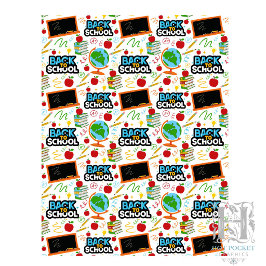 Papel de Scrapbook de Volta à Escola