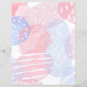 Papel de scrapbook delicioso para Blush e Abstrato