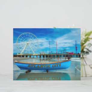 Papel de Scrapbook do Calçadão da Cidadade Atlânti