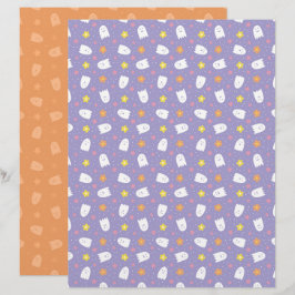 Papel de Scrapbook Fantasmas Malucos