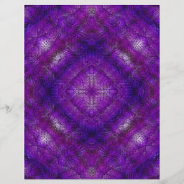 Papel de Scrapbook Jardins Serenos Roxos Página 2