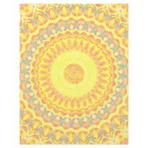 Papel de Scrapbook Kaleidoscópio Amarelo Página 2
