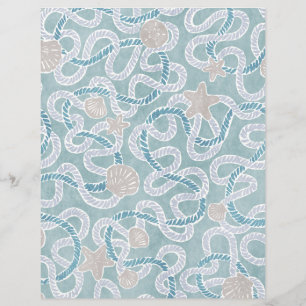 Papel de Scrapbook Náutico Moderno