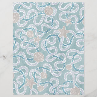 Papel de Scrapbook Náutico Moderno
