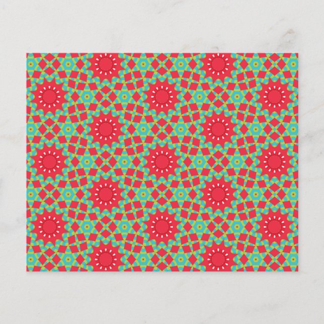 Papel de Scrapbook Padrão de Charme de Férias de N (Frente)